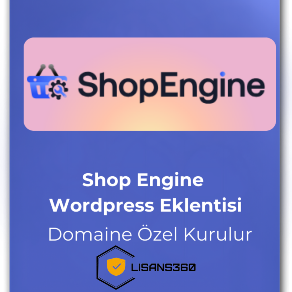 SHOP ENGİNE